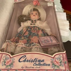 Christina collection porcelain doll